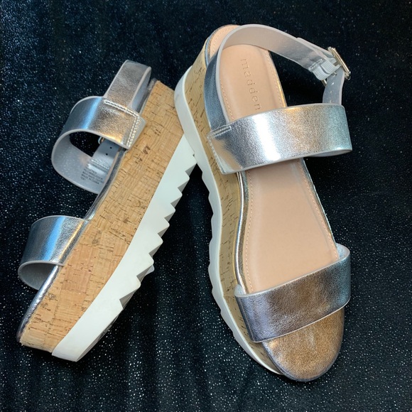 steve madden clear sandals